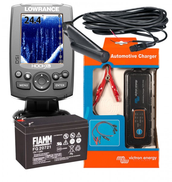 эхолот lowrance hook 3x dsi fishfinder