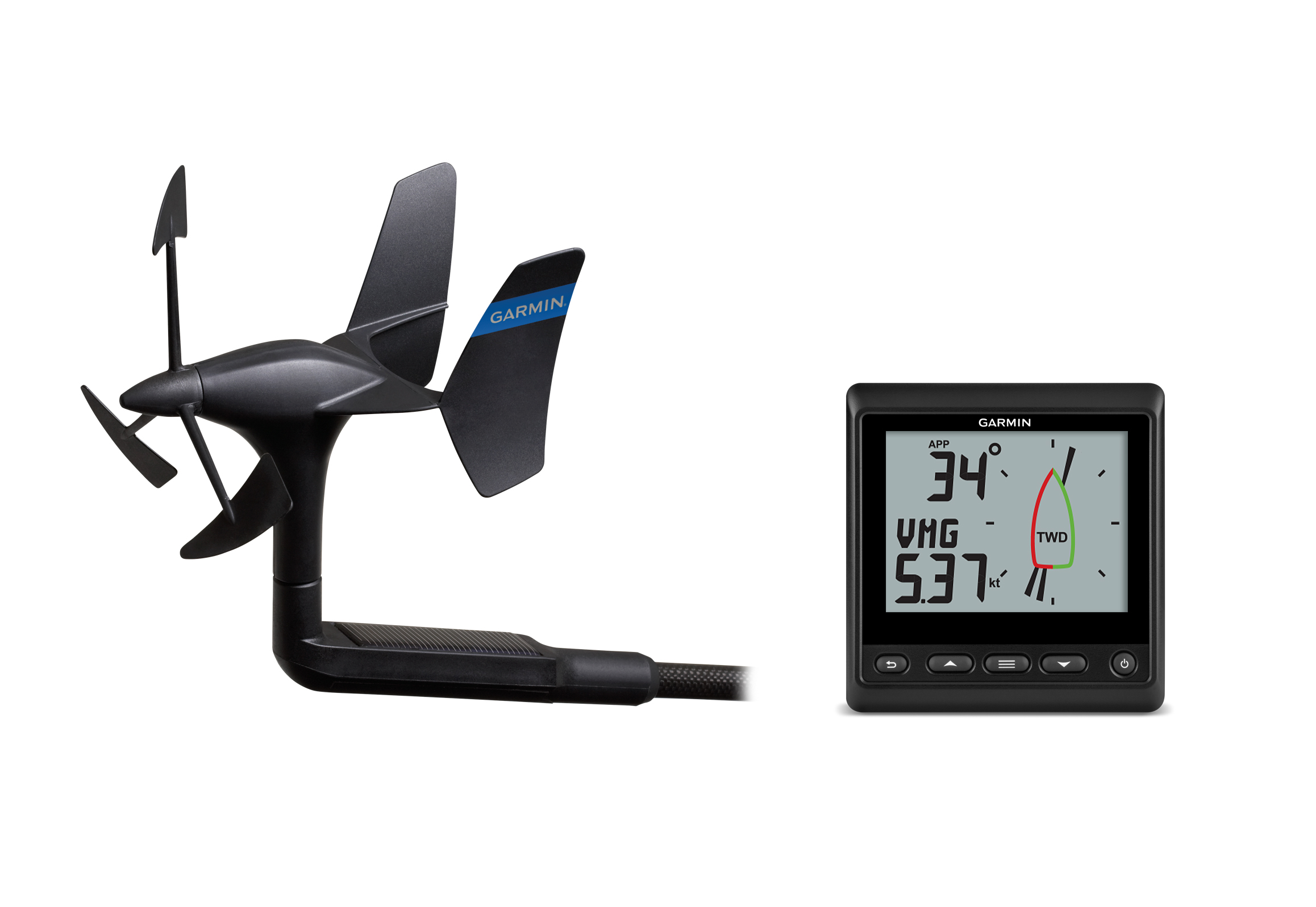 Garmin GNX kabelloses Wind Paket (Instrument und Geber)
