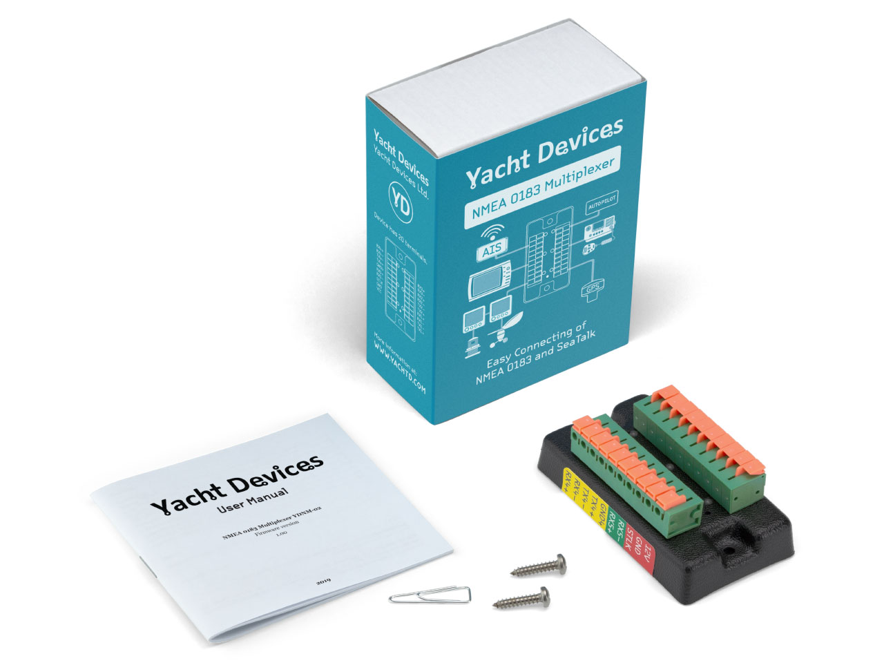 Yacht Devices NMEA 0183 Multiplexer YDNM-02