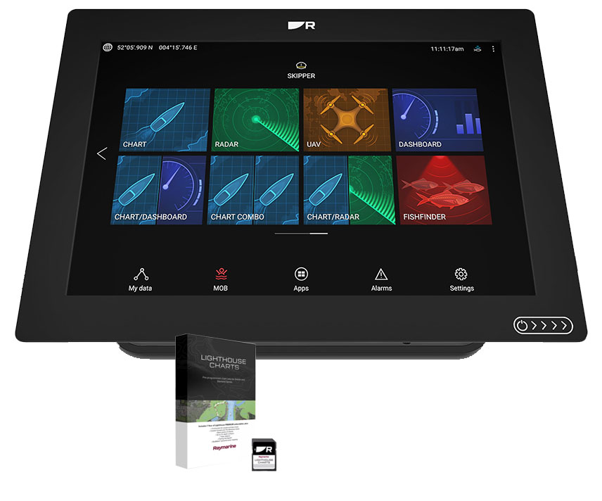 Raymarine Axiom+ 12" Plotter MFD Serie