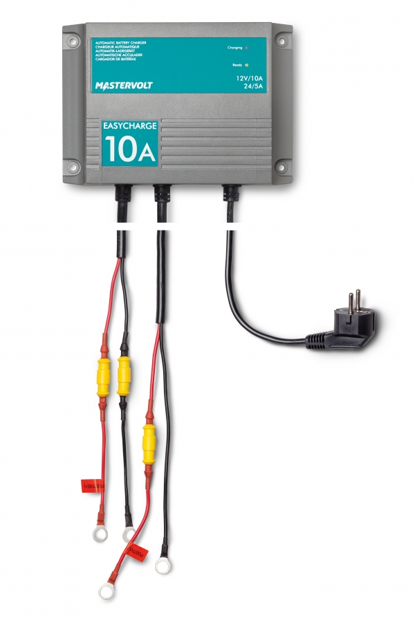Mastervolt Batterieladegerät EasyCharge 10A, 2 Ausgänge, IP68