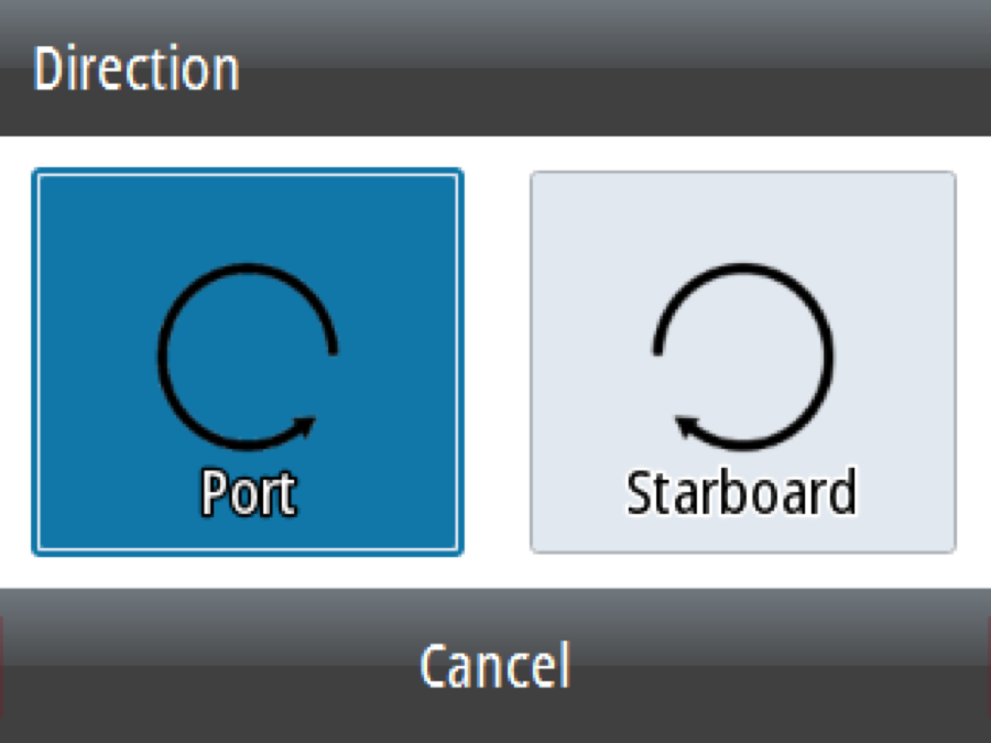 Simrad AP48 Komfort Autopilot Bedienteil