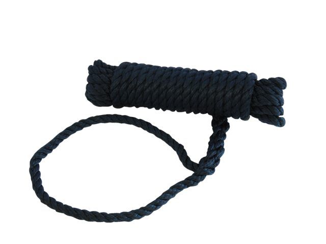 Talamex Festmacher aus Polyester schwarz