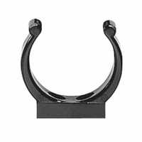 PLASTIMO 2 POLYAMIDCLIPS SCHWARZ 50MM