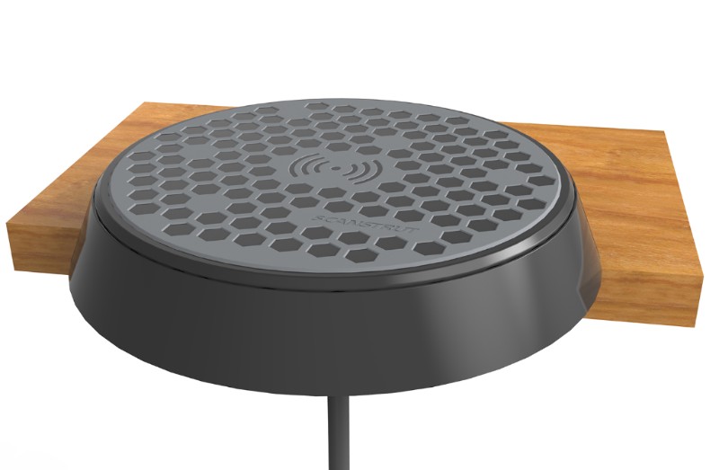 Scanstrut Rokk Wireless QI-Ladegerät SC-CW-03F (Aufbaurahmenversion)