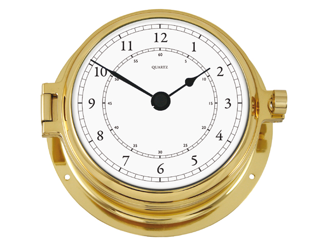 Talamex Serie 160 Messing massiv Uhr