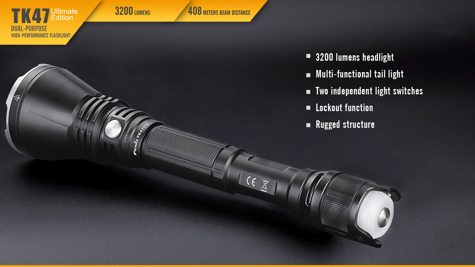 Fenix TK47UE Ultimate Edition Taschenlampe Nachfolger der TK30