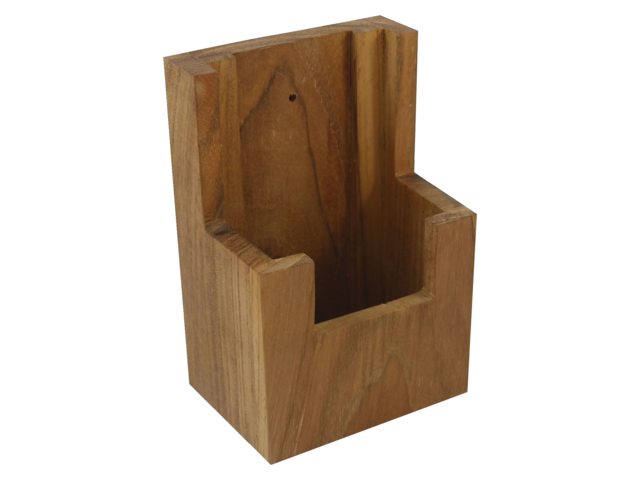 Eude Teak Halter für Funkgerät
