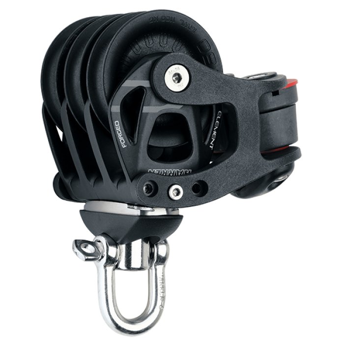 Harken 60mm Element Dreifachlblock mit Cam-Matic