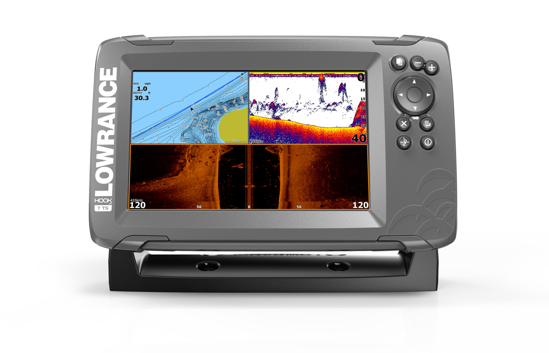Lowrance Hook2-7 TripleShot GPS Combo Echolot
