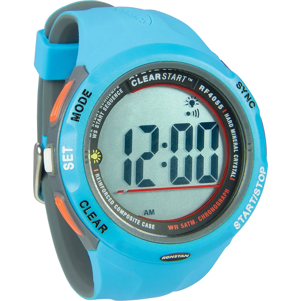 Ronstan ClearStart 50 Segeluhr blau-grau