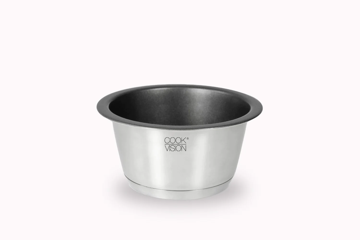 CookVision Edelstahl Milchtopf Ø 16 cm, antihaft-beschichtet, nesto Kochsystem