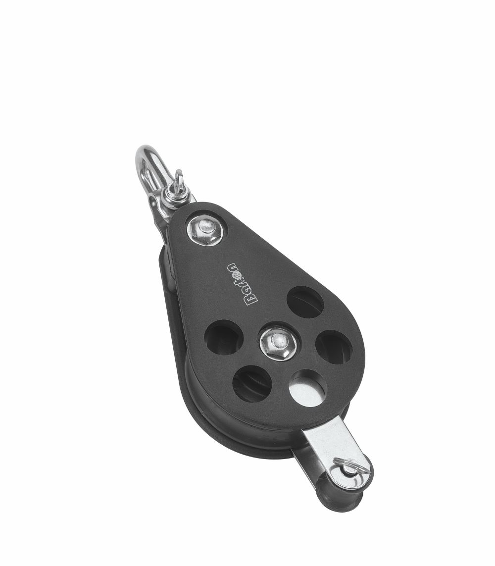 Barton Size 5 Gleitlagerblock einfach mit Umsteckschäkel und Unterbügel
