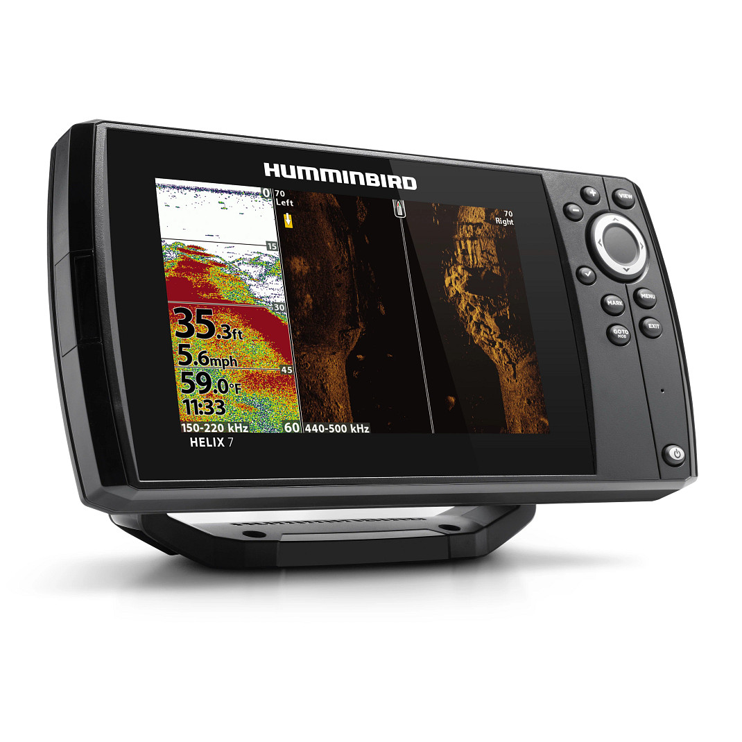 Humminbird Helix 7 Chirp SI (G4) mit  XNT-9-HW-SI-T Geber