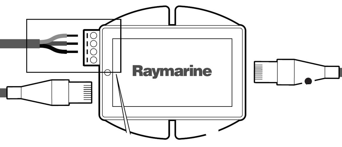 Raymarine JCU PoE-Injektor