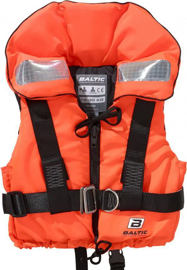 Baltic Ocean orange Kinderrettungsweste 100N inkl. Lifebelt (15-30kg)