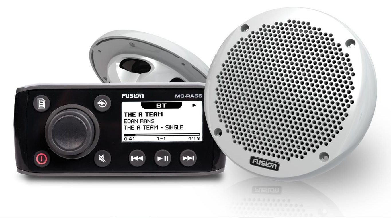Fusion marine MS-RA55 Kit mit Lautsprecher