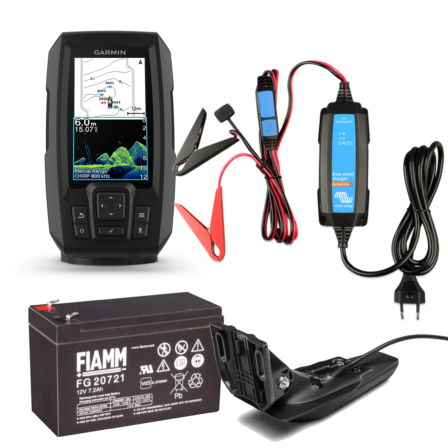Garmin Striker Vivid 4cv mit GT20-TM Geber Action Pack