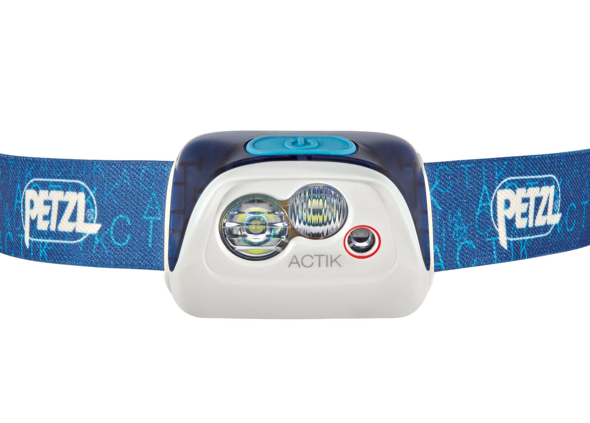 Petzl Stirnlampe Actik blau