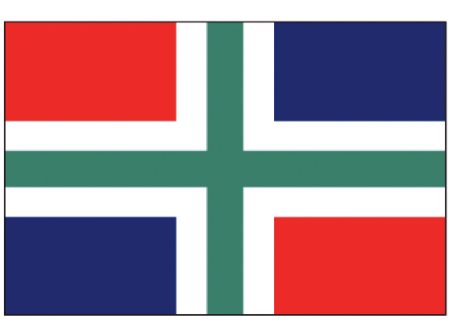 Talamex Flagge Provinz Groningen (verschiedene Größen)