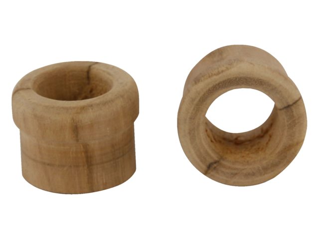 Eude Teak Fingerring Ø 1.5x2.8cm (Paar)