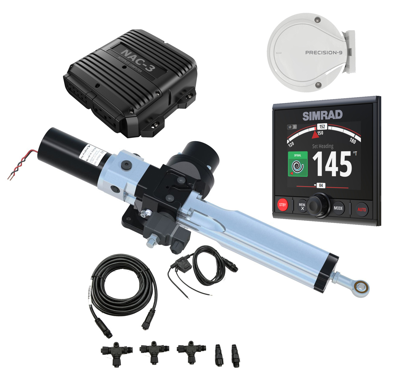 Lepper marine HD Autopilot Linear Antrieb