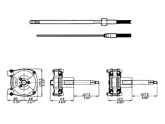 Ultraflex T71FC / T72FC Steuersystem (versch. Typen)
