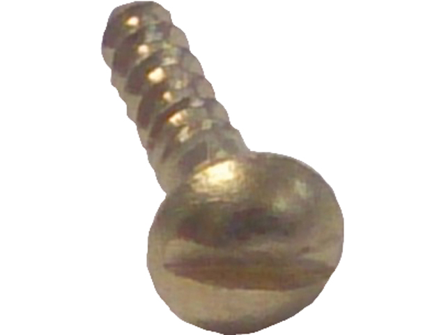 Talamex Messing Holzschraube Rundkopf mit Schlitz DIN96 (versch. Größen)