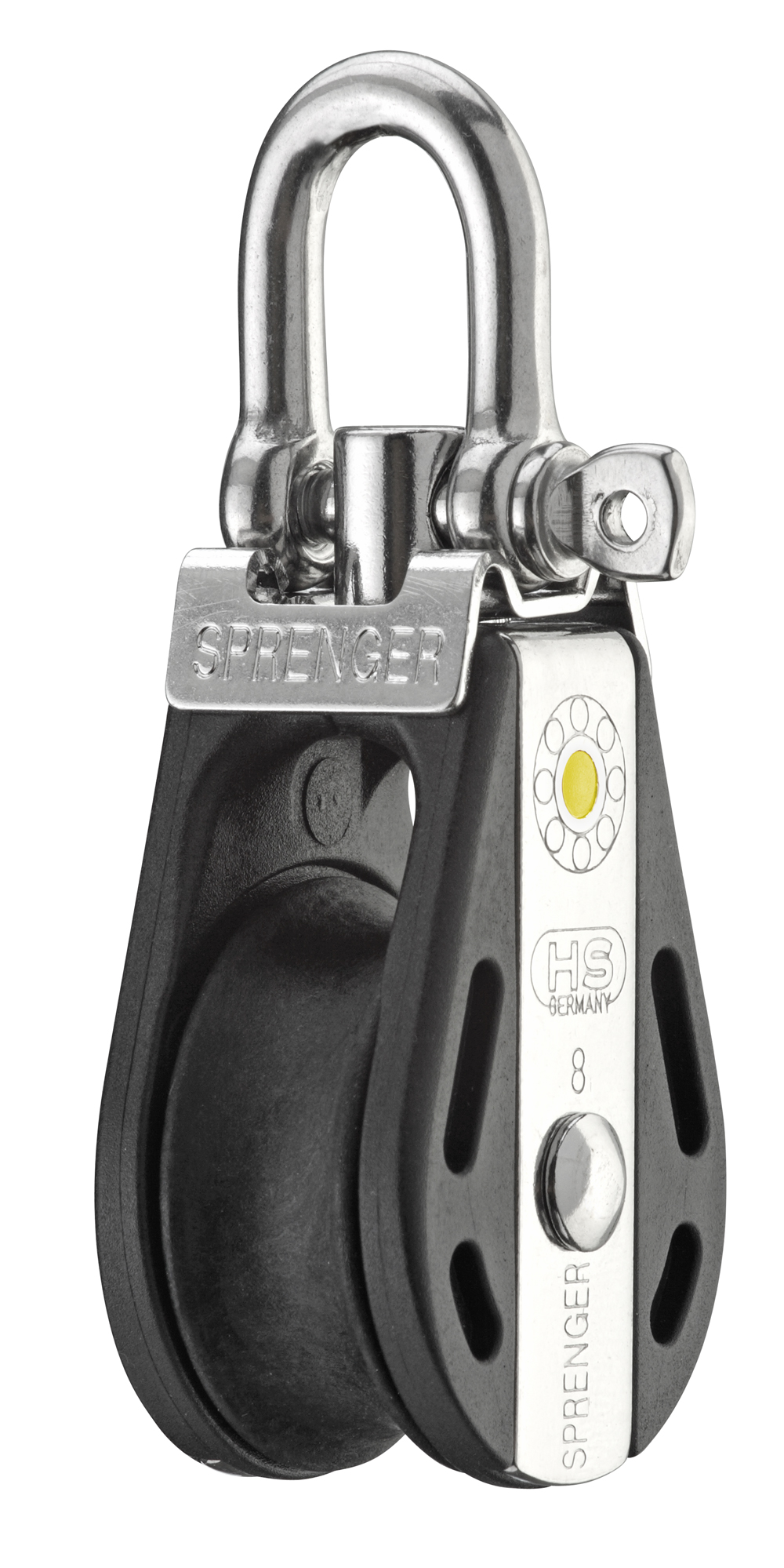 Sprenger S-Block Gleitlagerblock einfach mit Arretierset