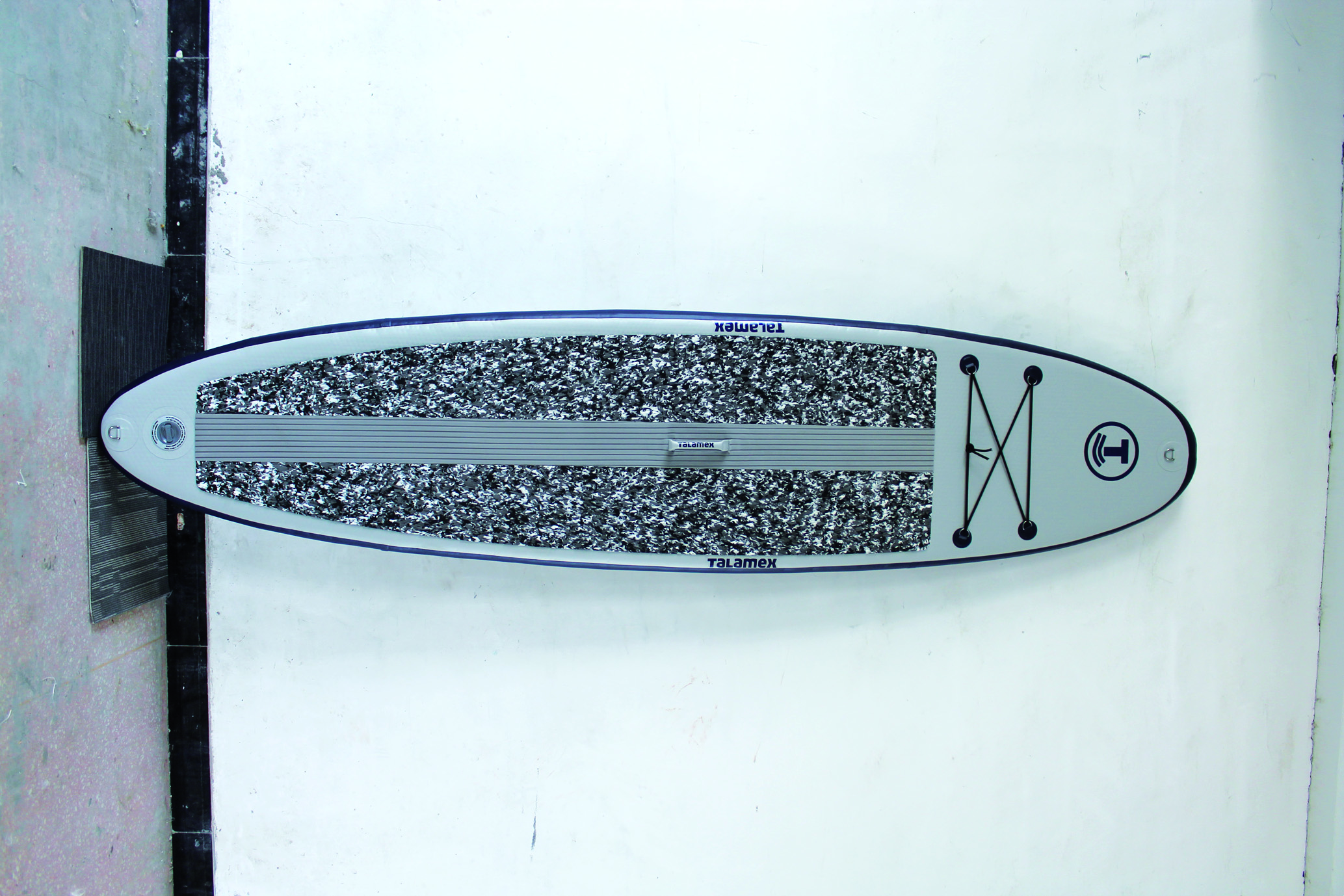 Talamex SUP 320 Board Set mit Paddel und Fußpumpe