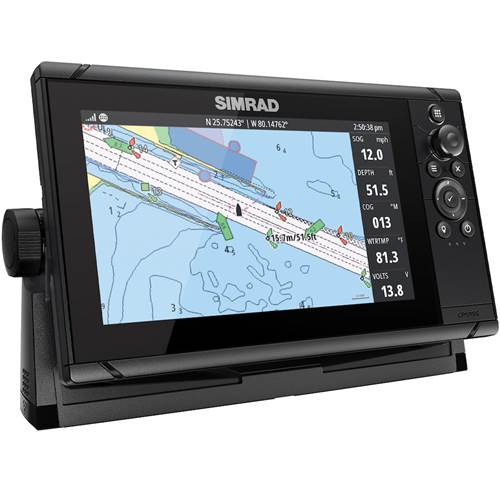 Simrad Cruise 9 GPS Kartenplotter Echolot mit Geber güsntig online kaufen