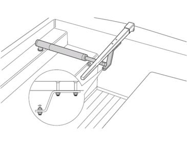 Raymarine Unterbauwinkel