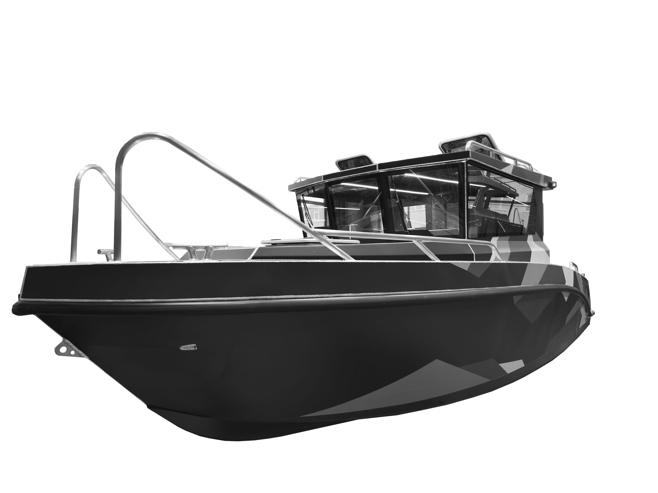 Gliseris GS70C Aluminium Motorboot Kabine