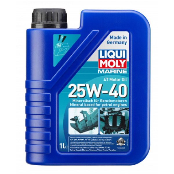 Liqui Moly Marine 4-Takt Motor-Öl 25W-40 - 1 Liter