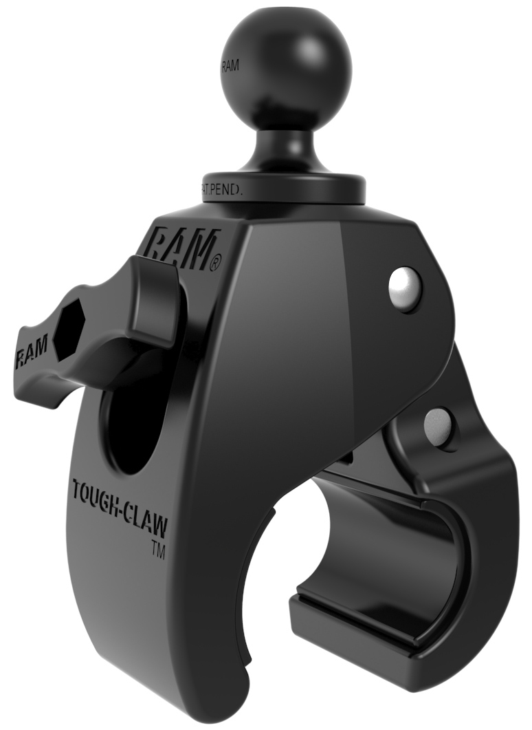 RAM MOUNTS Tough-Claw Halteklammer (mittel) mit 1 Zoll Kugel (B)