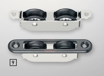 Sprenger 8mm Einlassblock doppelt Kunststoff