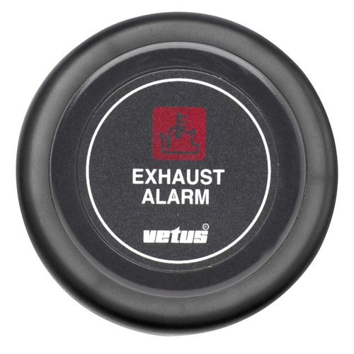 Vetus Auspufftemperaturalarmanzeige 12V schwarz
