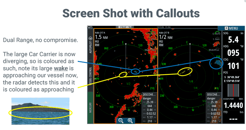 Simrad Halo Radar Velocity Track Freischaltung