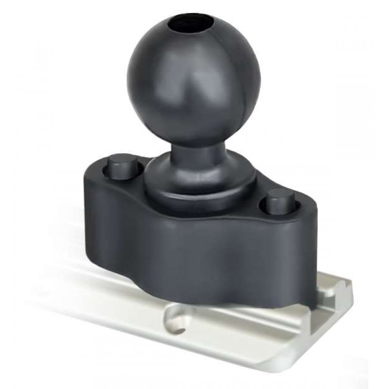 RAM Mounts Verbundstoff Basiskugel für Tough-Track Schienen - Quick-Release-System