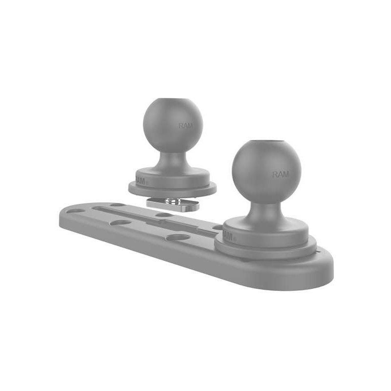 RAM Mounts Verbundstoff Tough-Track Schiene - Länge 127 mm (5 Zoll), im Polybeutel
