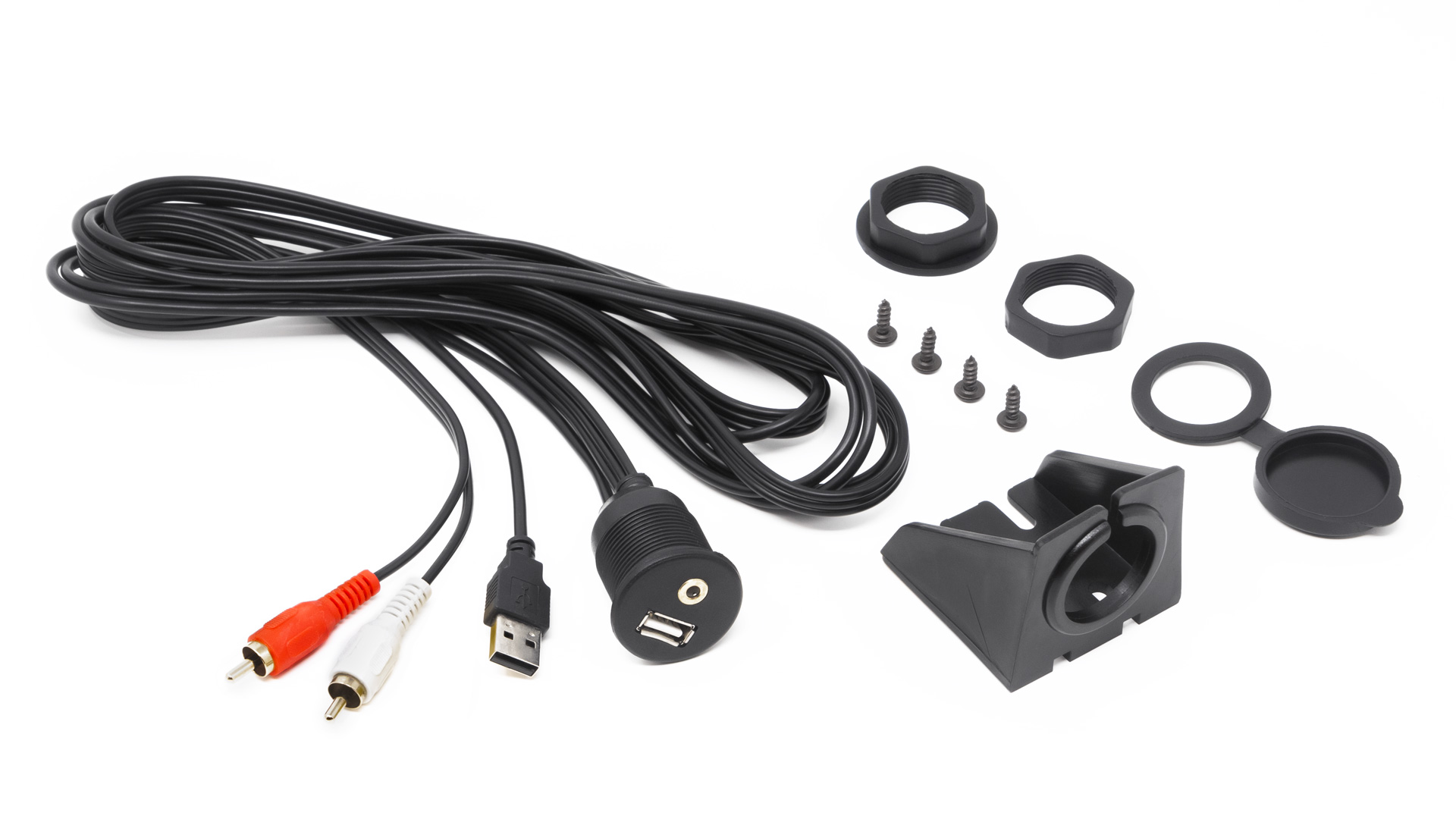 Hertz HMA USB AUX IN Verlängerungskabel