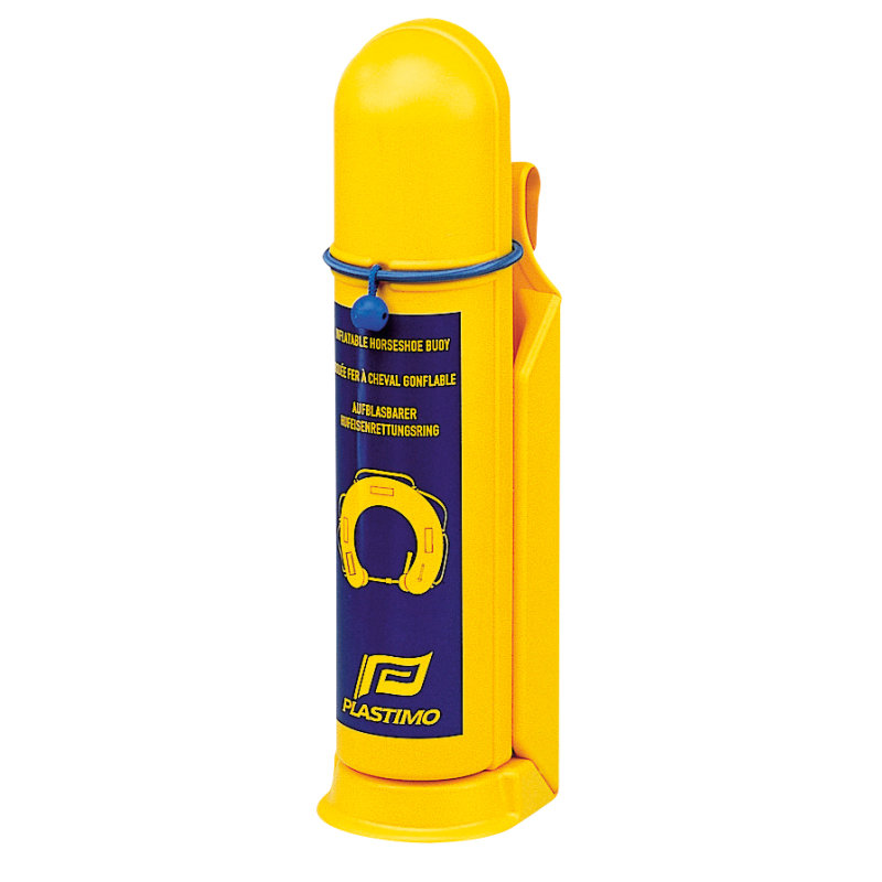 Plastimo Aufblasbarer Hufeisen Rettungsring (manuelle Auslösung)