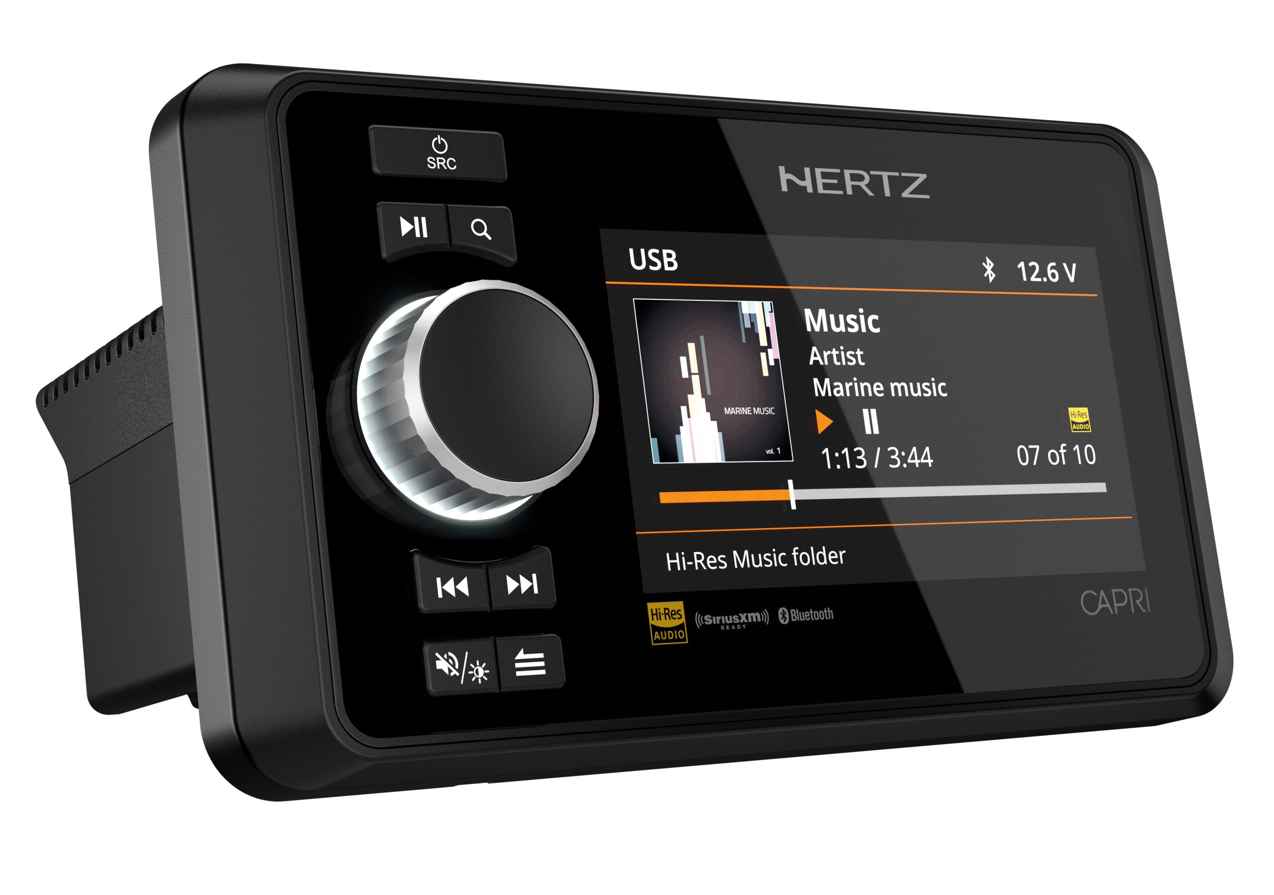 Hertz Capri H100 Receiver mit 4x70W