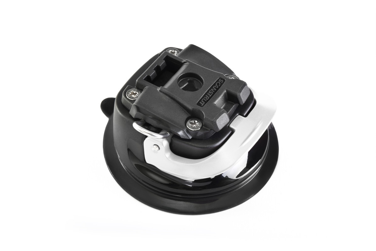 Scanstrut ROKK Mini Montageplatte RLS-405 mit Saugnapf für ebene Flächen
