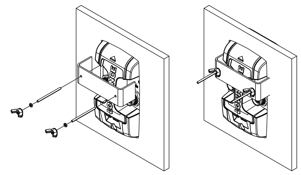 Lowrance Flush Mount Kit für Elite-4 HDI Einbausatz