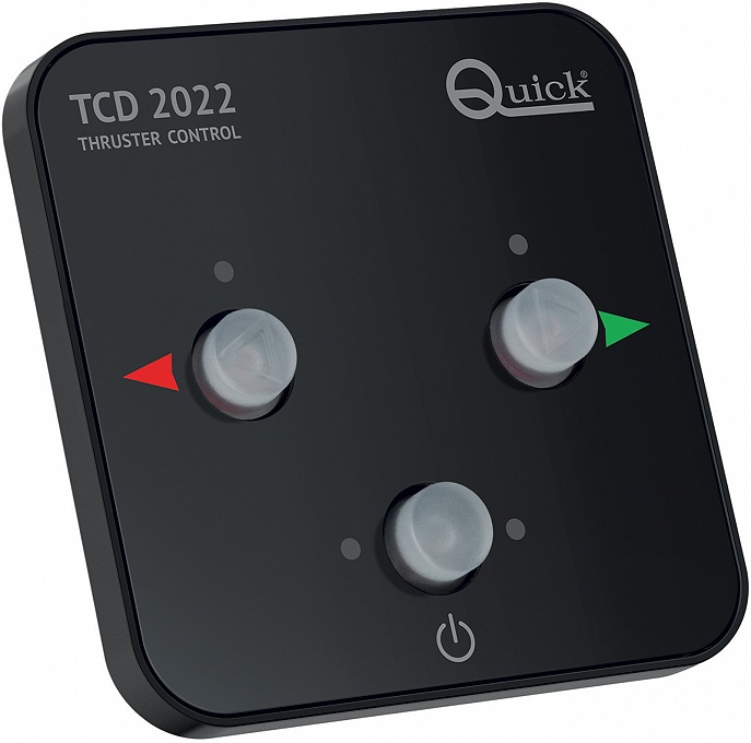 Quick TCD 2022 Bugstrahlruder Tasten Bedienteil