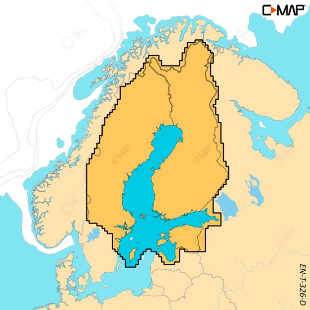 C-MAP Discover-X - FINLAND LAKES