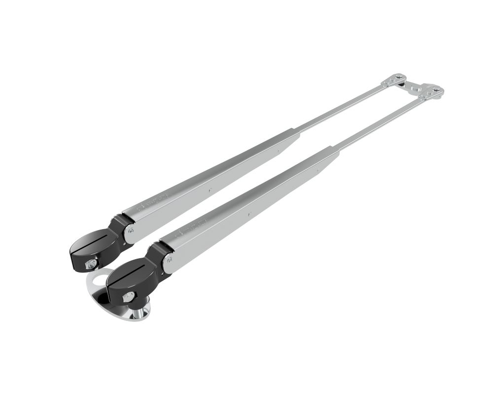 Roca Parallel-Wischerarm W12 Edelstahl poliert
