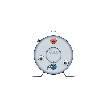Quick Nautic BX Boiler Warmwasser Stirnseite