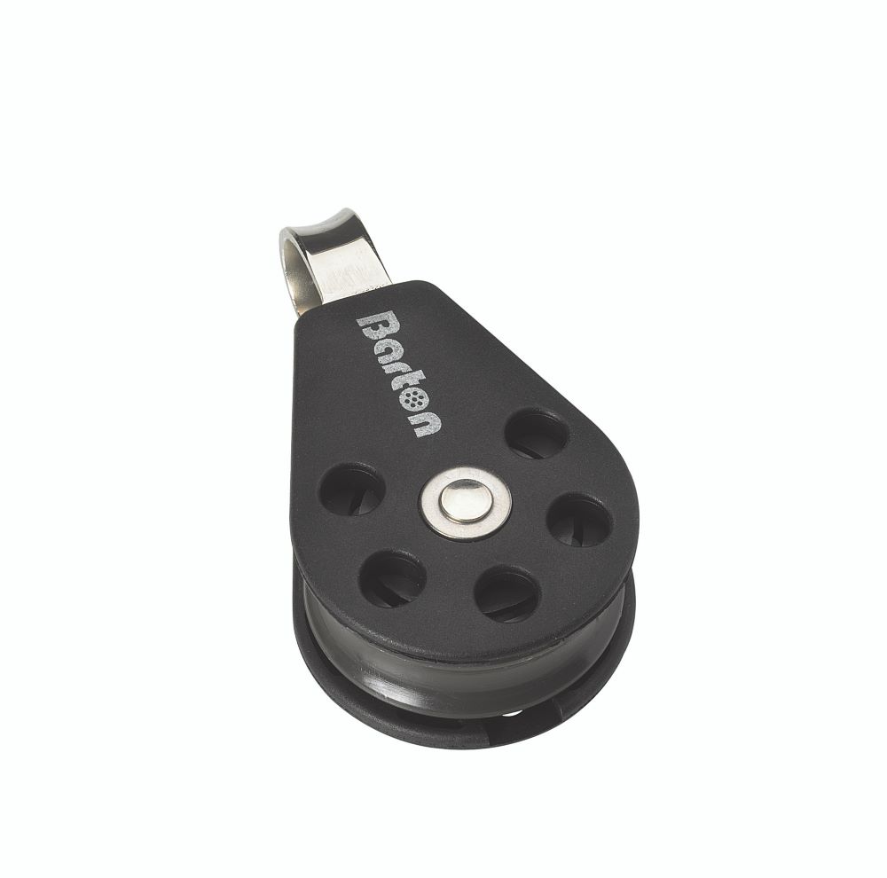 Barton Size 2 Gleitlagerblock einfach mit festem Auge